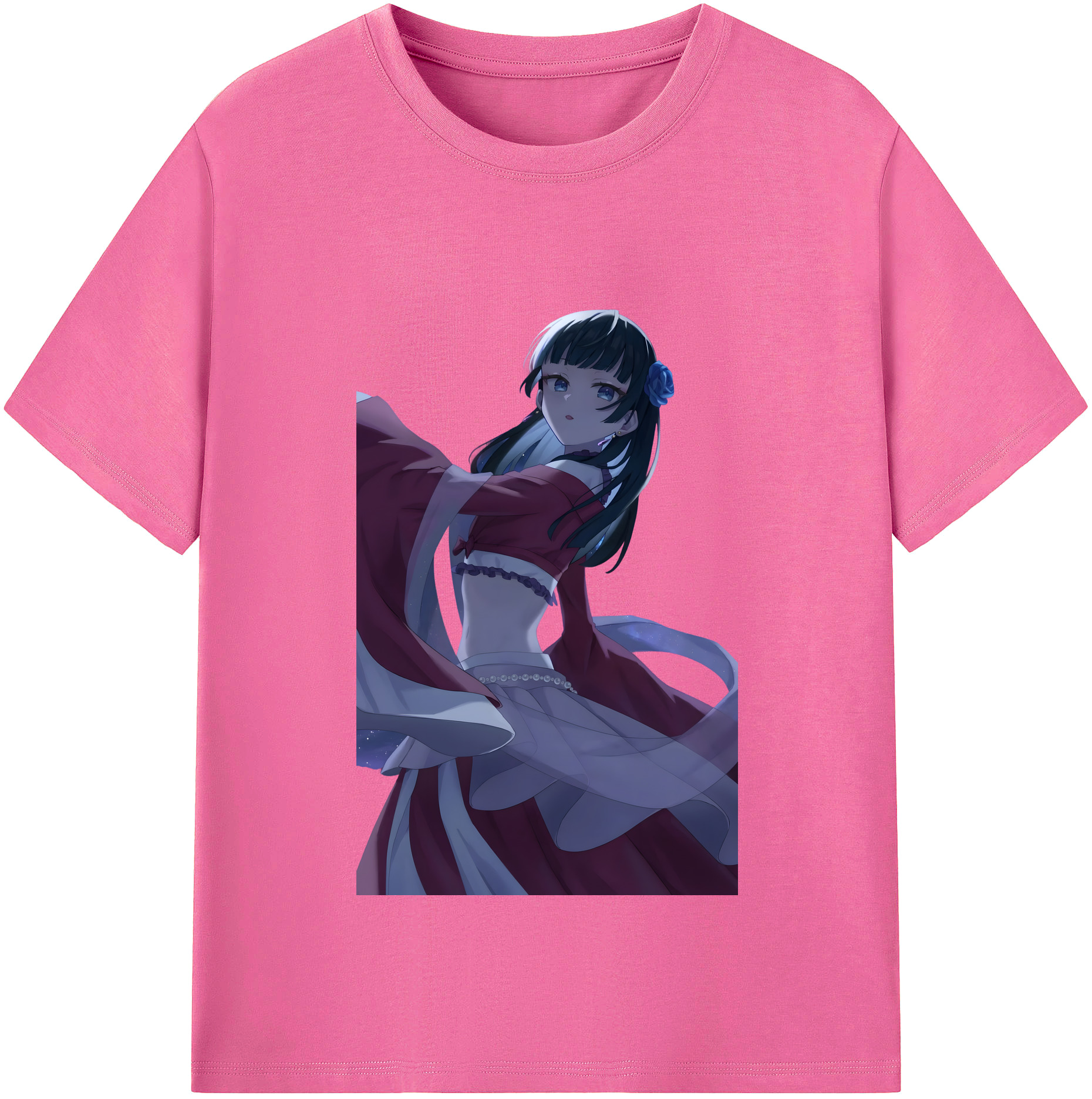 （画像用） 薬屋のひとりごと The Apothecary Diaries レディースカジュアルプリントTシャツ（綿100％）